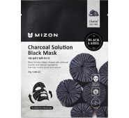 Mizon veido kaukė Charcoal Solution Black Mask su medžio anglimi 25g